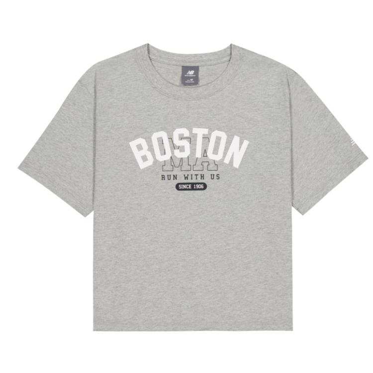 New Balance New Balance SS25 Regular T Shirt Women's Gray GHM