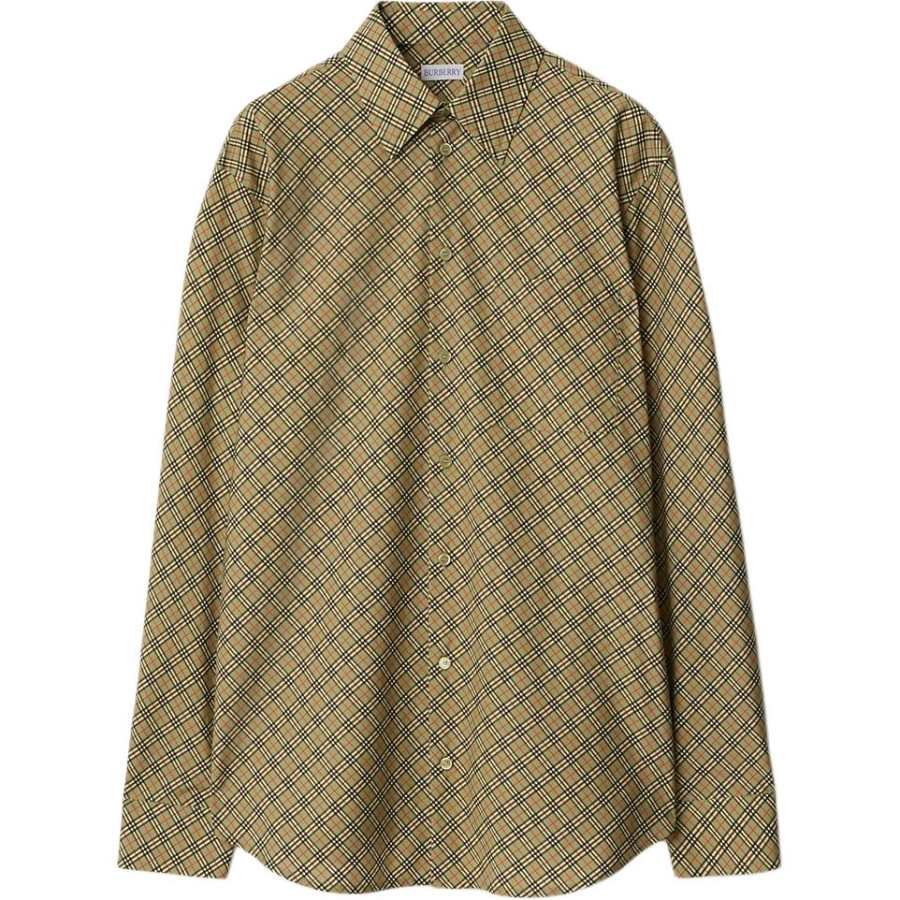Burberry Burberry check-pattern cotton shirt