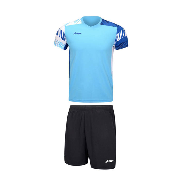 Li-Ning Li Ning Badminton Collection Badminton Jersey Set Unisex Blue