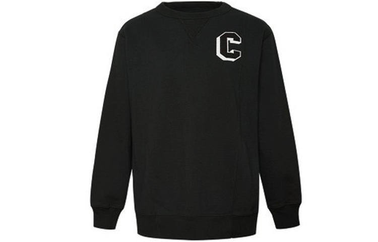 Converse Converse Sweatshirts Women's Black Crew Neck Moderate Regular