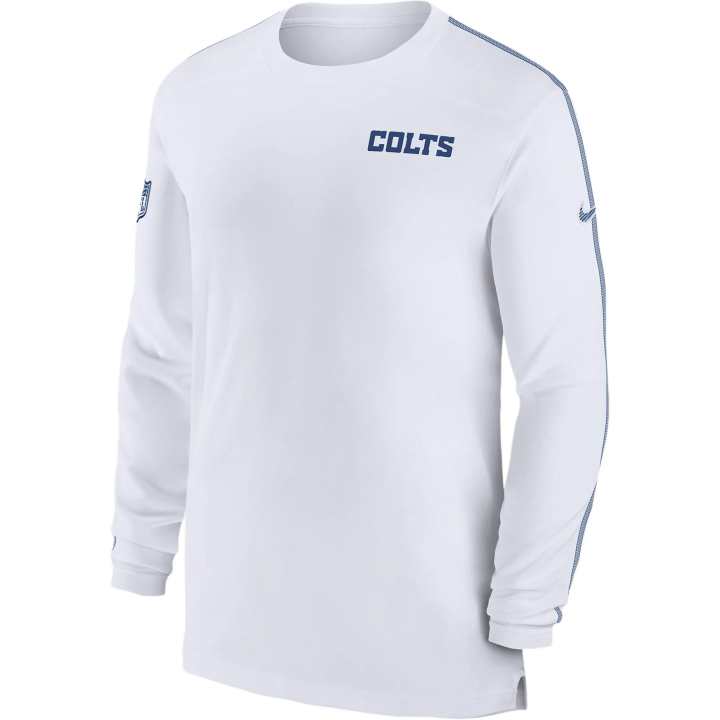 Nike Nike Indianapolis Colts Sideline Coach Men's Nike Dri FIT Nfl Long Sleeve Top