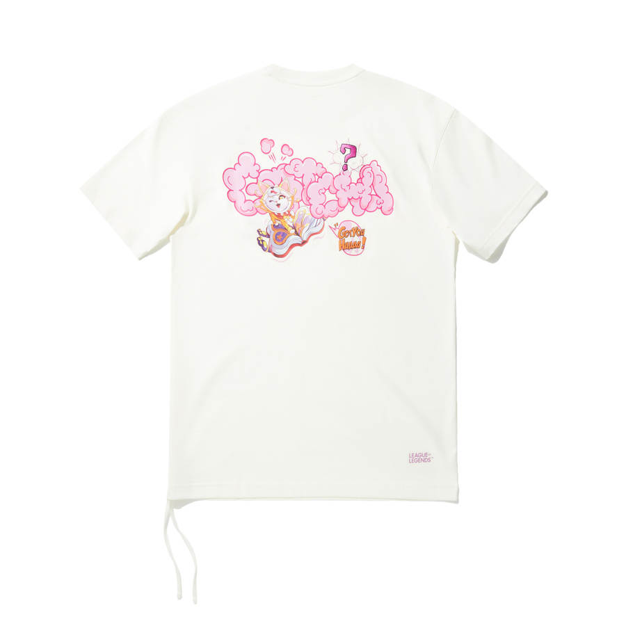 Li-Ning Li Ning x LOL Drop Shoulder Sleeve T Shirt Women's Ecru