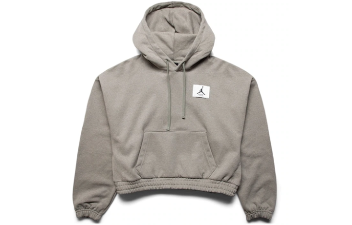 Jordan Jordan Sweatshirts Women's Gray Hooded Moderate Regular