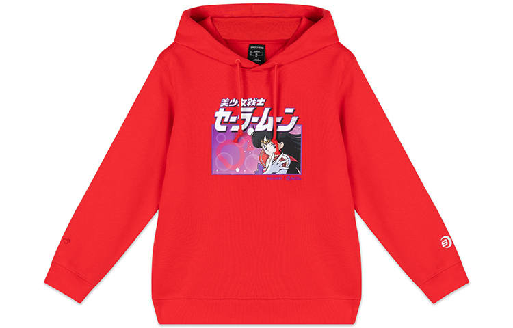 Skechers Sweatshirts Women's Race Red Hooded Moderate Regular