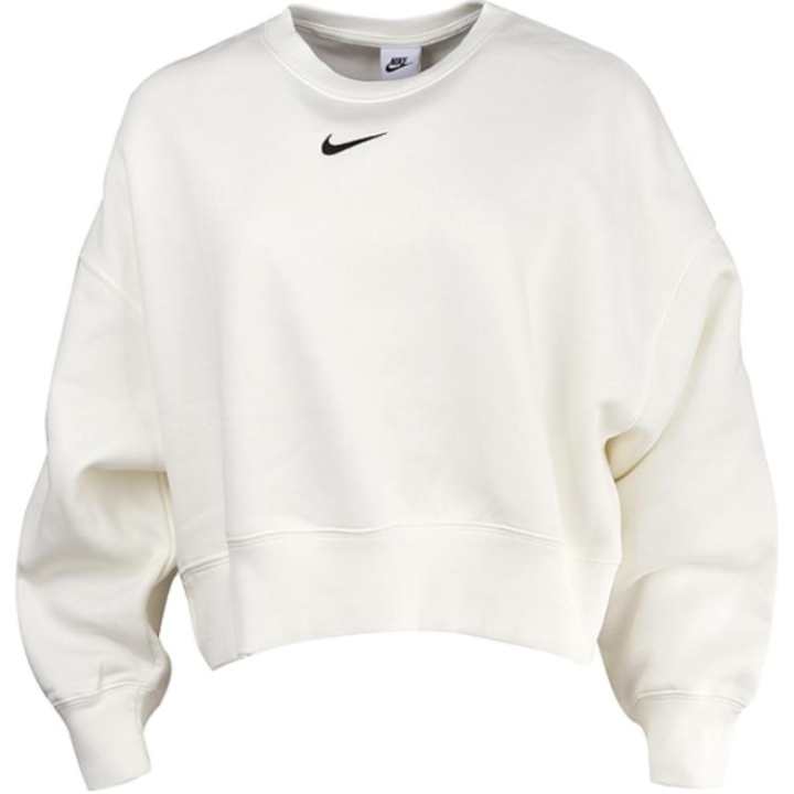 Nike Nike Sweatshirts Women's White Crew Neck Moderate Regular