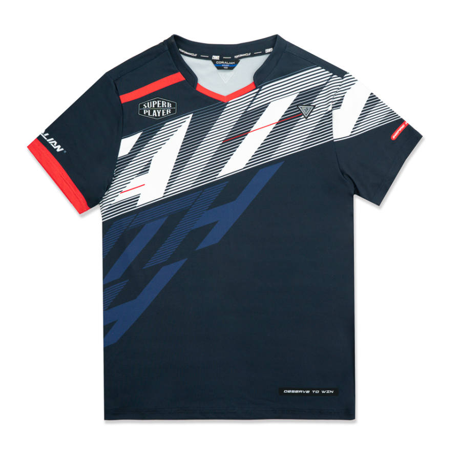 CORALIAN Badminton Jersey Men's Navy Blue
