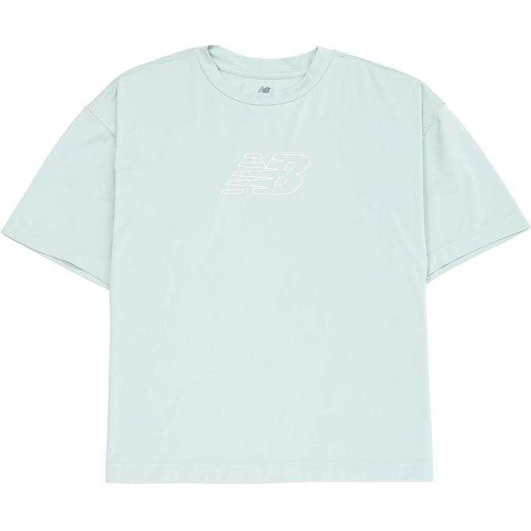 New Balance New Balance Drop Shoulder Sleeve T Shirt Women's Green