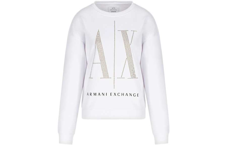 ARMANI EXCHANGE ARMANI EXCHANGEAE SS22 Sweatshirt Women's White