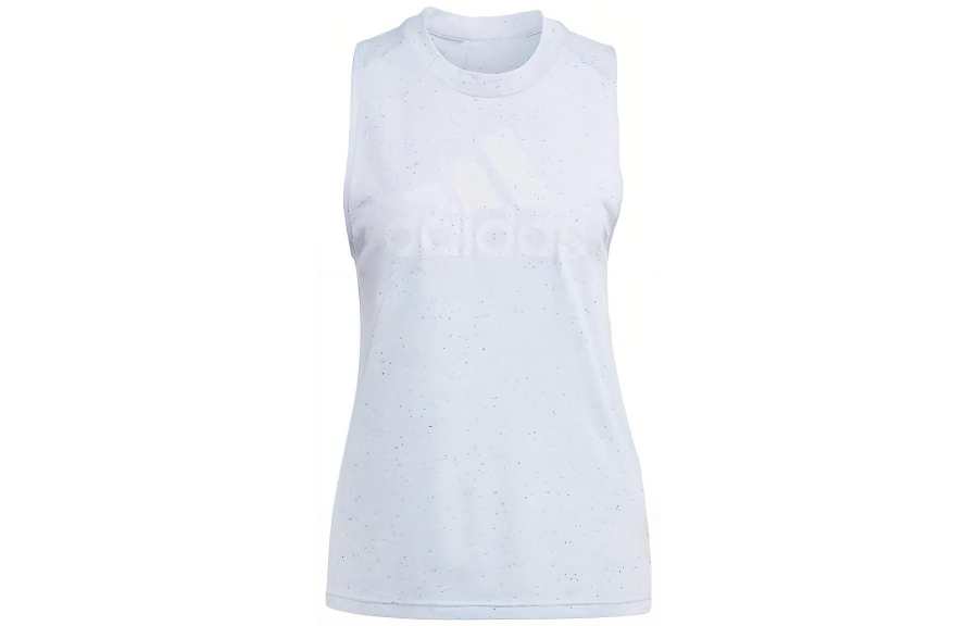 Adidas Adidas T Shirts Women's Light Blue Crew Neck Moderate Straight Fit