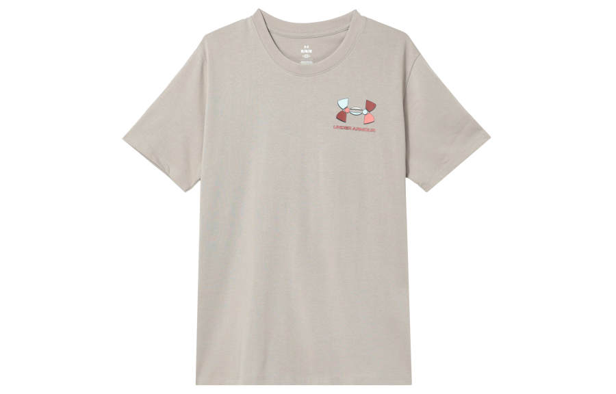 Under Armour Drop Shoulder Sleeve T Shirt Women's Khaki