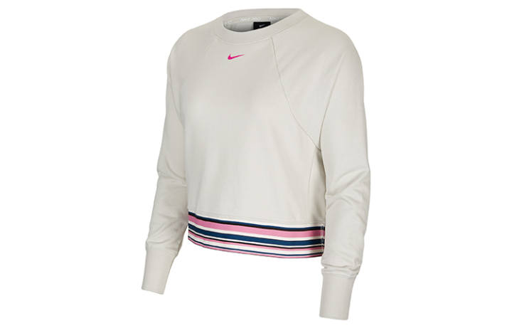 Nike Nike Sweatshirts Women's Light Bone Pink Crew Neck Moderate Regular