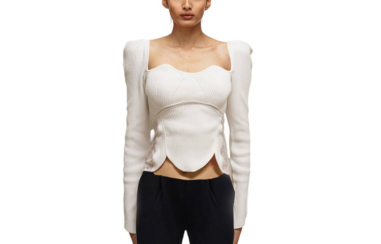 Self-portrait Self portrait Knitwear Women's White