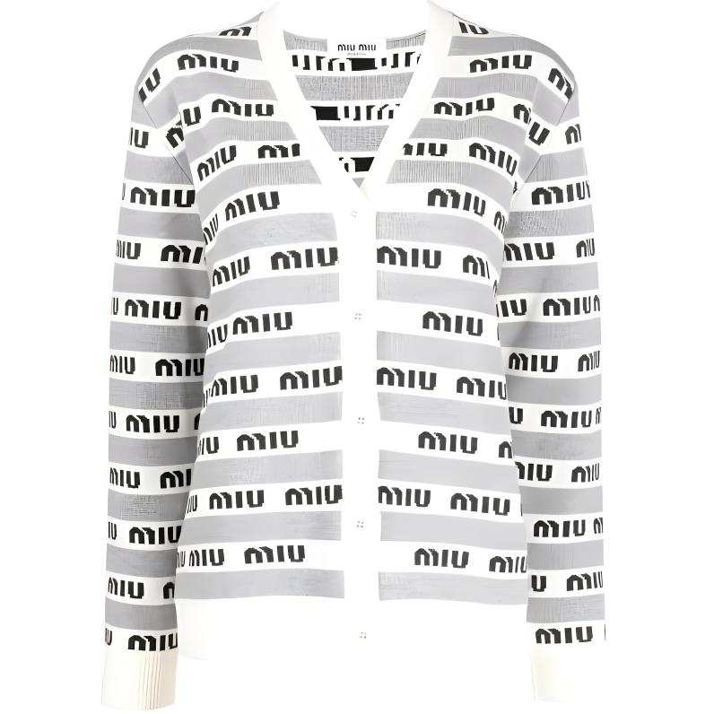 MIU MIU FW22 Knitwear Women's Gray