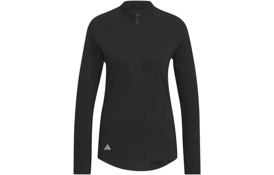 Adidas Adidas T Shirts Women's Black Half Turtleneck Moderate Straight Fit