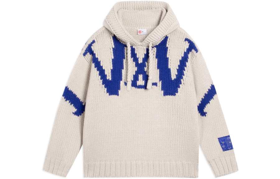 Li-Ning Li Ning Knitwear Women's Oat Gray Hooded Moderate Base Layer