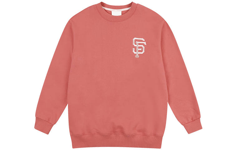 MLB MLB Sweatshirts Women's Pink Crew Neck Moderate Regular