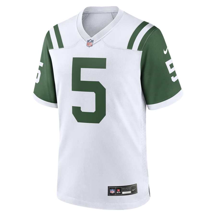Nike Nike Garrett Wilson New York Jets Men's Nike Nfl Game Football Jersey