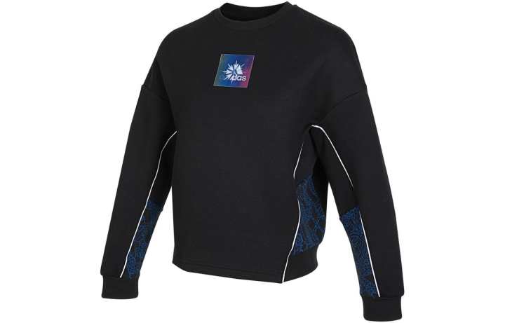 Adidas Adidas Sweatshirts Women's Black Crew Neck Moderate Regular