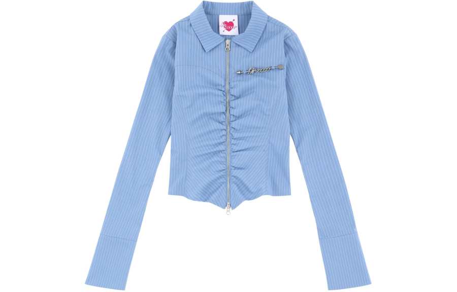 GRAILZ x 2000Archives SS24 Shirt Women's Blue