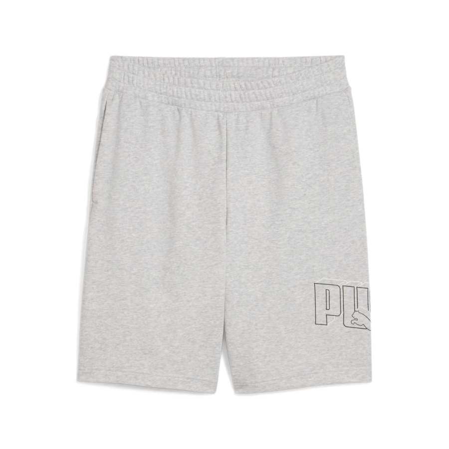 PUMA Casual Shorts Men's Gray 04 Moderate