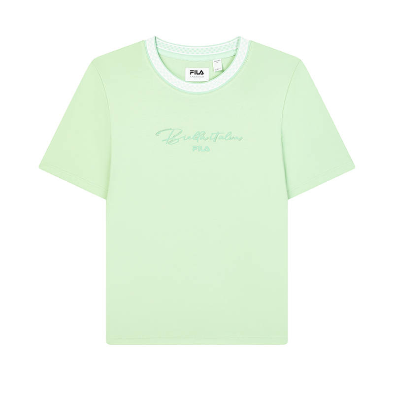 FILA T Shirt Women's Light Seaweed Green