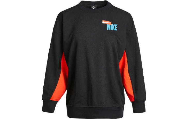 Nike Nike Sweatshirts Women's Black Crew Neck Moderate Regular