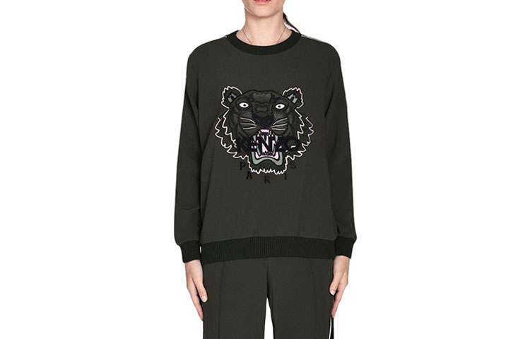 KENZO Sweatshirt Women's Dark Green