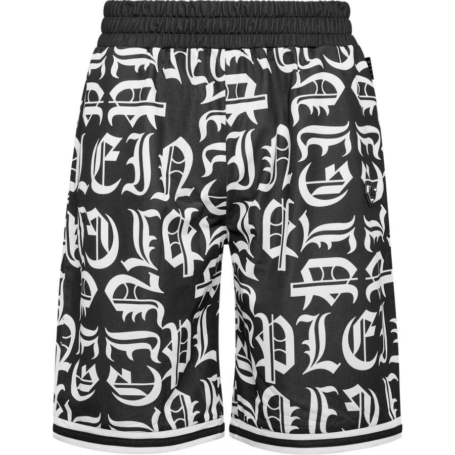 Philipp Plein Gothic Plein jogging shorts