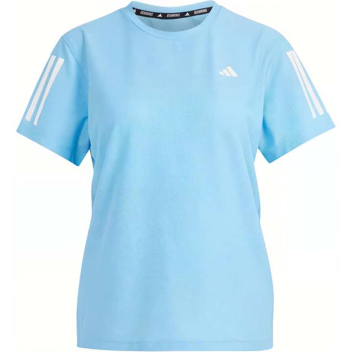 Adidas Adidas T Shirts Women's Blue Crew Neck Moderate Straight Fit