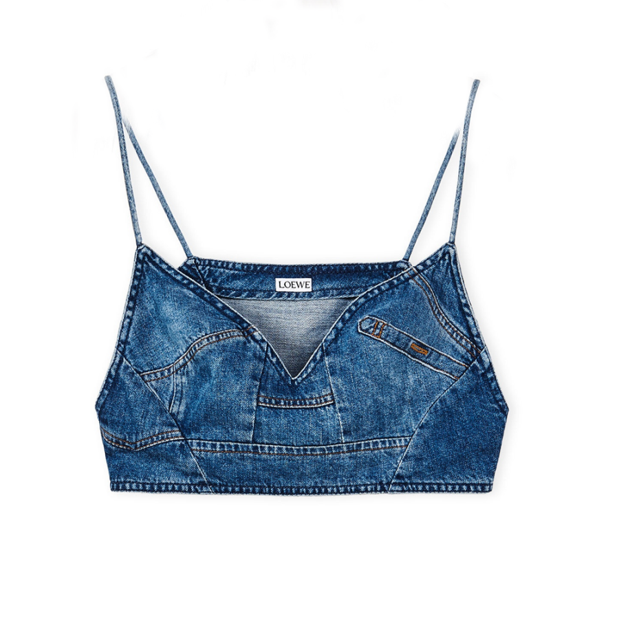 LOEWE LOEWE Camisoles Women's Blue Moderate