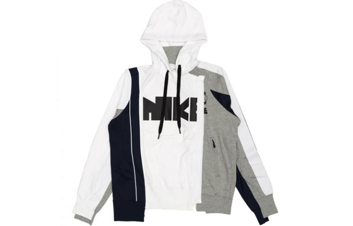 Nike Nike x Sacai Double-Zip Hoodie 'Canyon Gold/Obsidian'