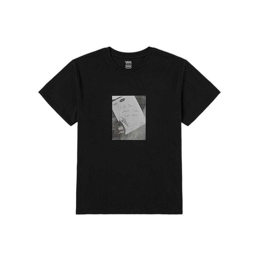Vans TEE SS SS25 T Shirt Women's Black