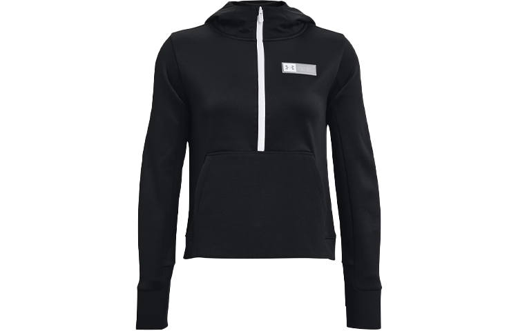 Under Armour Sweatshirts Women's Black Hooded Thickened Regular