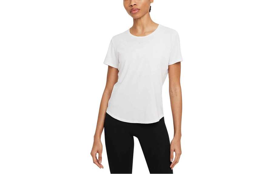 Nike Nike T Shirts Women's White Crew Neck Moderate Other