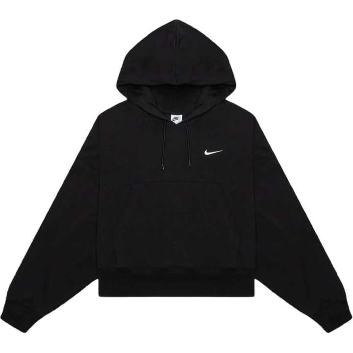 Nike Nike Sweatshirts Women's Black Hooded Moderate Regular