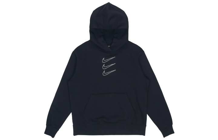 Nike Nike Sweatshirts Women's Black Hooded Moderate Regular