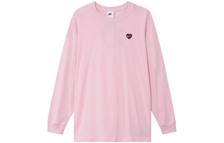 Nike Nike Valentine's Day Collection Drop Shoulder Sleeve T Shirt Women's Pink