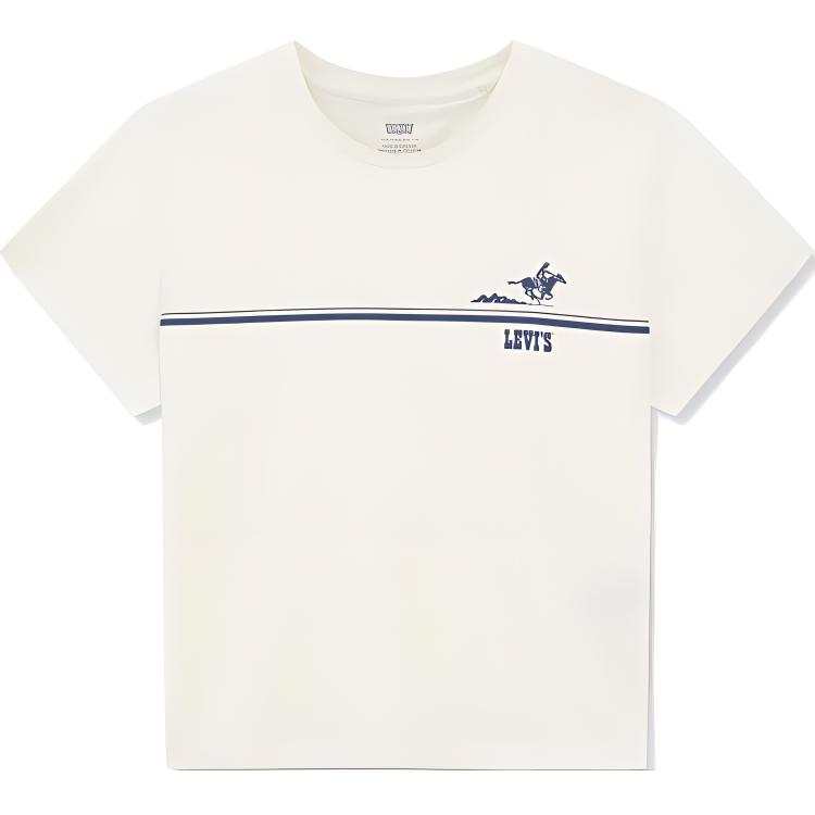 Levis Levis Regular T Shirt Women's Milk White