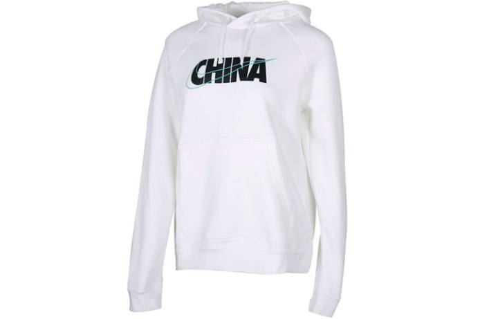 Nike Nike Sweatshirts Women's White Hooded Moderate Other