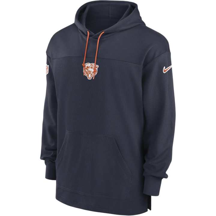Nike Nike Chicago Bears Sideline Jersey Men's Nike Dri FIT Nfl Pullover Hoodie