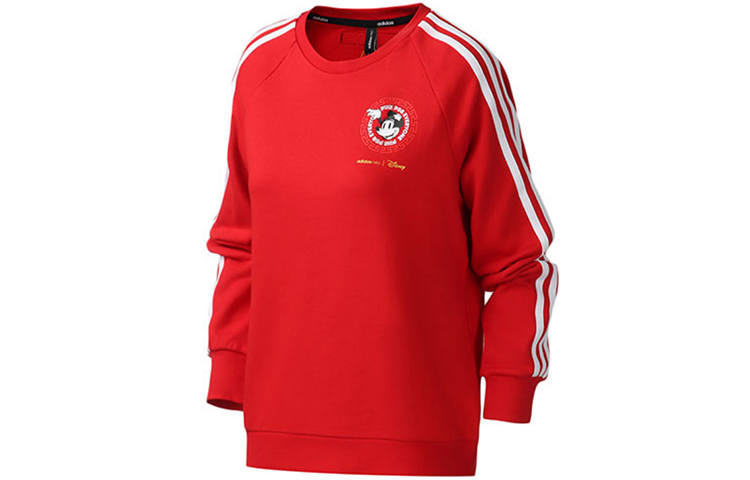 Adidas Neo X Disney Adidas Neo CNY Collection Sweatshirts Women's Crew Neck Moderate Regular