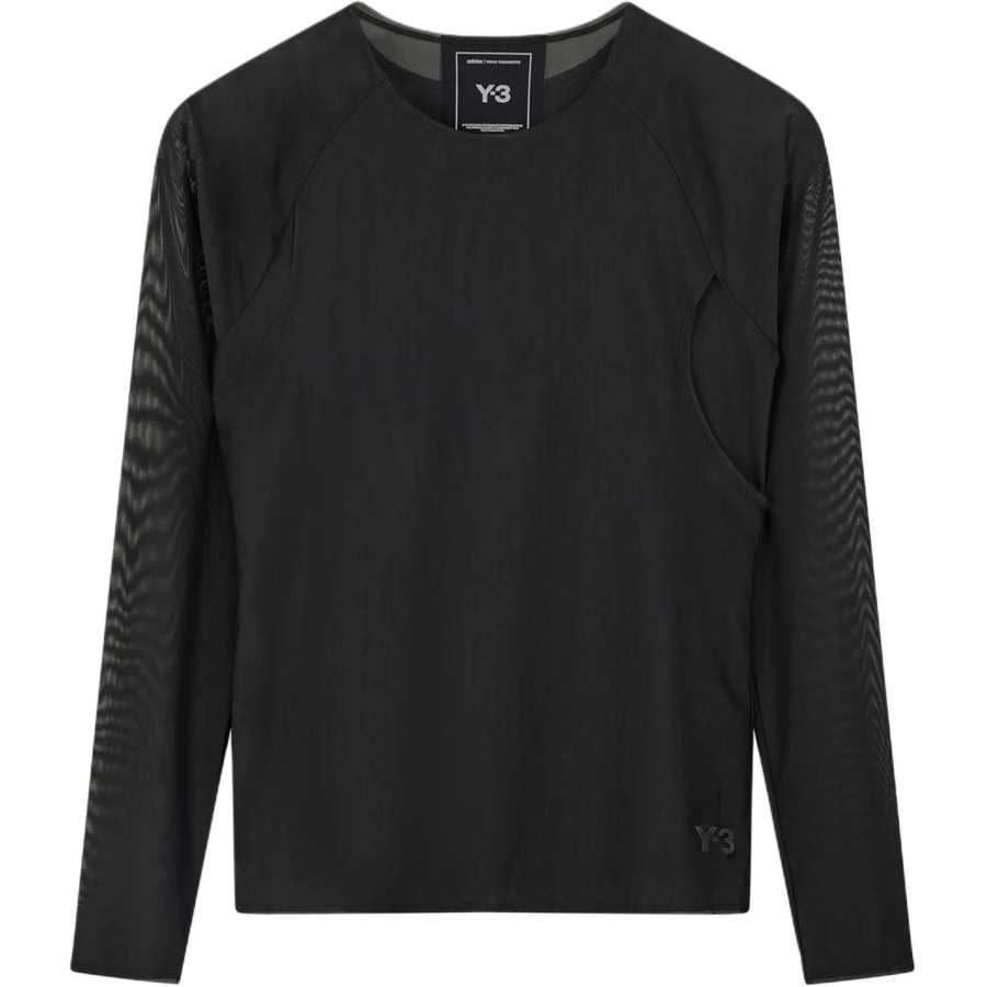 Y-3 Y-3 mesh long-sleeve top