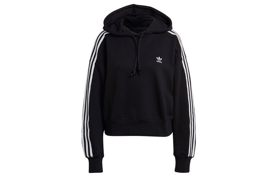 Adidas Originals logo-embroidered hoodie