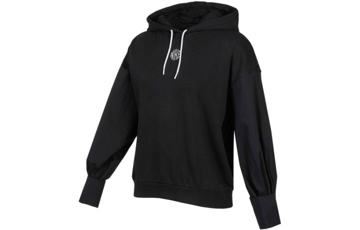 Nike Nike Sweatshirts Women's Black Hooded Moderate Regular
