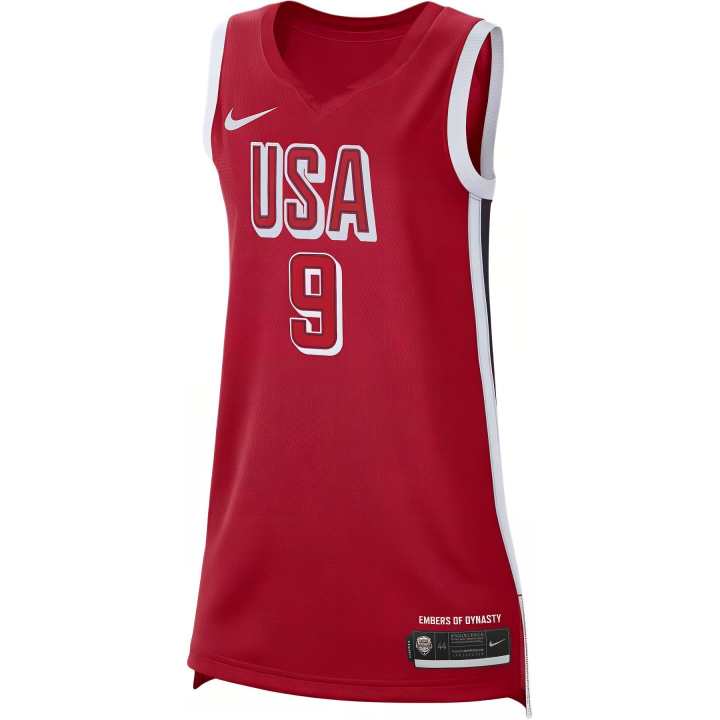 Nike Nike A'ja Wilson Team Usa Usab Limited Road Basketball Jersey