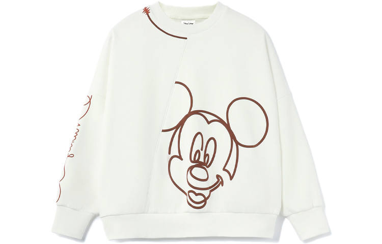 Li-Ning Li Ning x Disney Sports Fashion Collection Sweatshirt Women's White