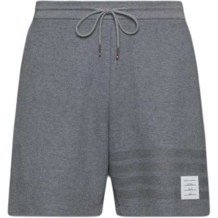THOM BROWNE THOM BROWNE 4 Bar Stripe Cotton Shorts