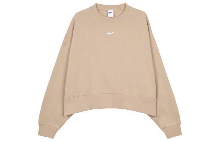 Nike Nike NSW Collection Essentials Women'ss Crewneck Pullover Sweatshirt Yellow