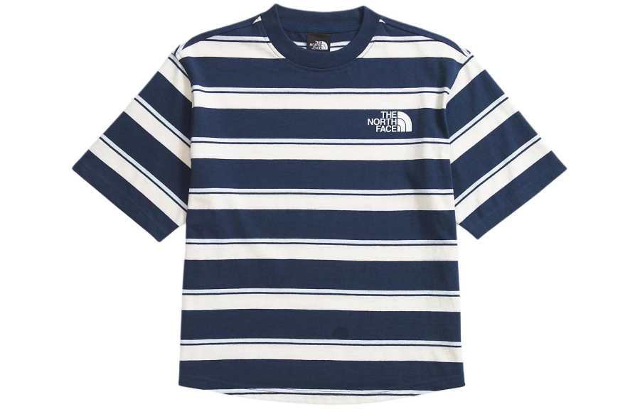 THE NORTH FACE Drop Shoulder Sleeve T Shirt Women's Marine Blue