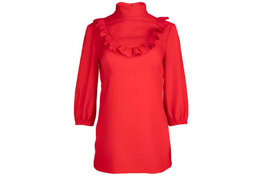 MIU MIU Shirts Women's Red Turtleneck Moderate